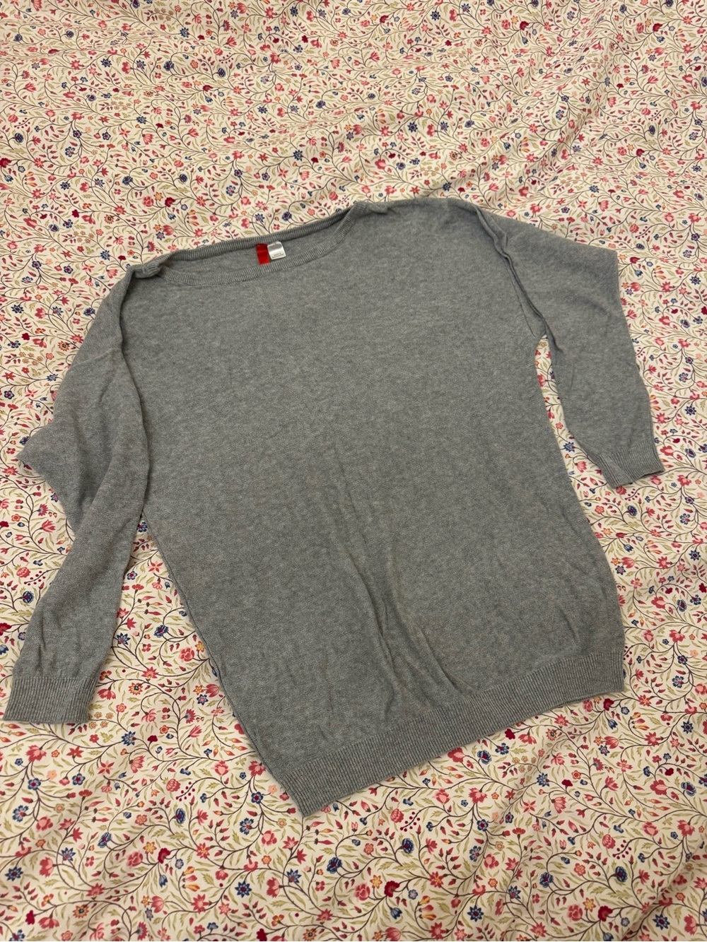 H&M Light Gray Women's Crewneck Sweater